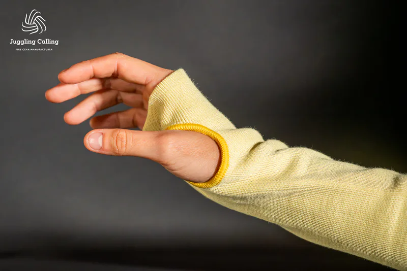 Yellow Kevlar Sleeves