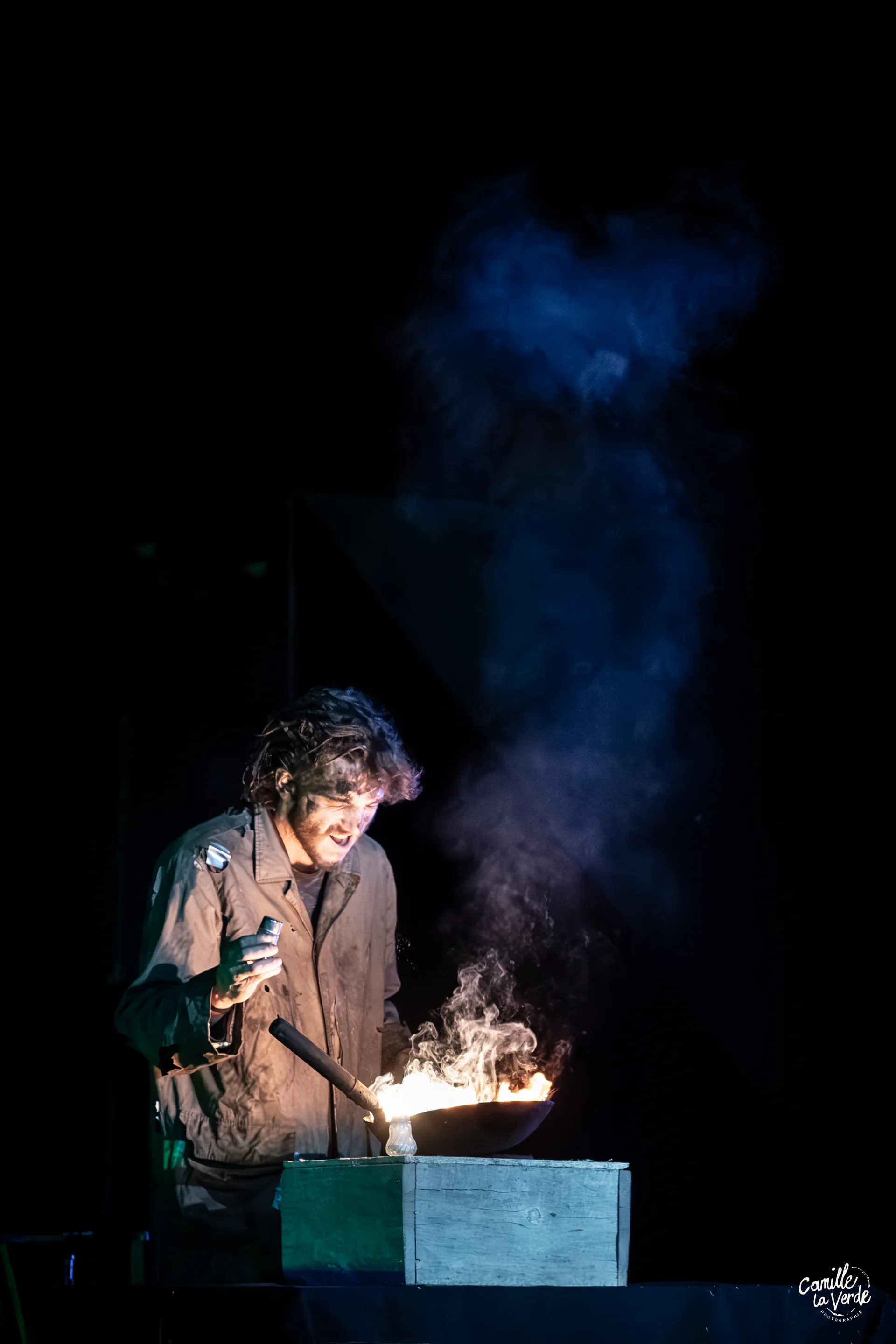 Guillaume - artiste de feu et fondateur